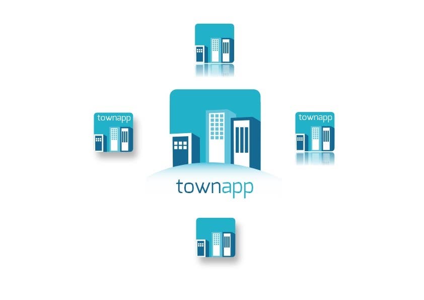Penyertaan Peraduan #22 untuk                                                 Logo for TownApps
                                            