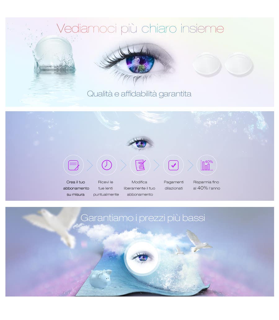 Contest Entry #15 for                                                 Slider for a contact lenses ecommerce
                                            