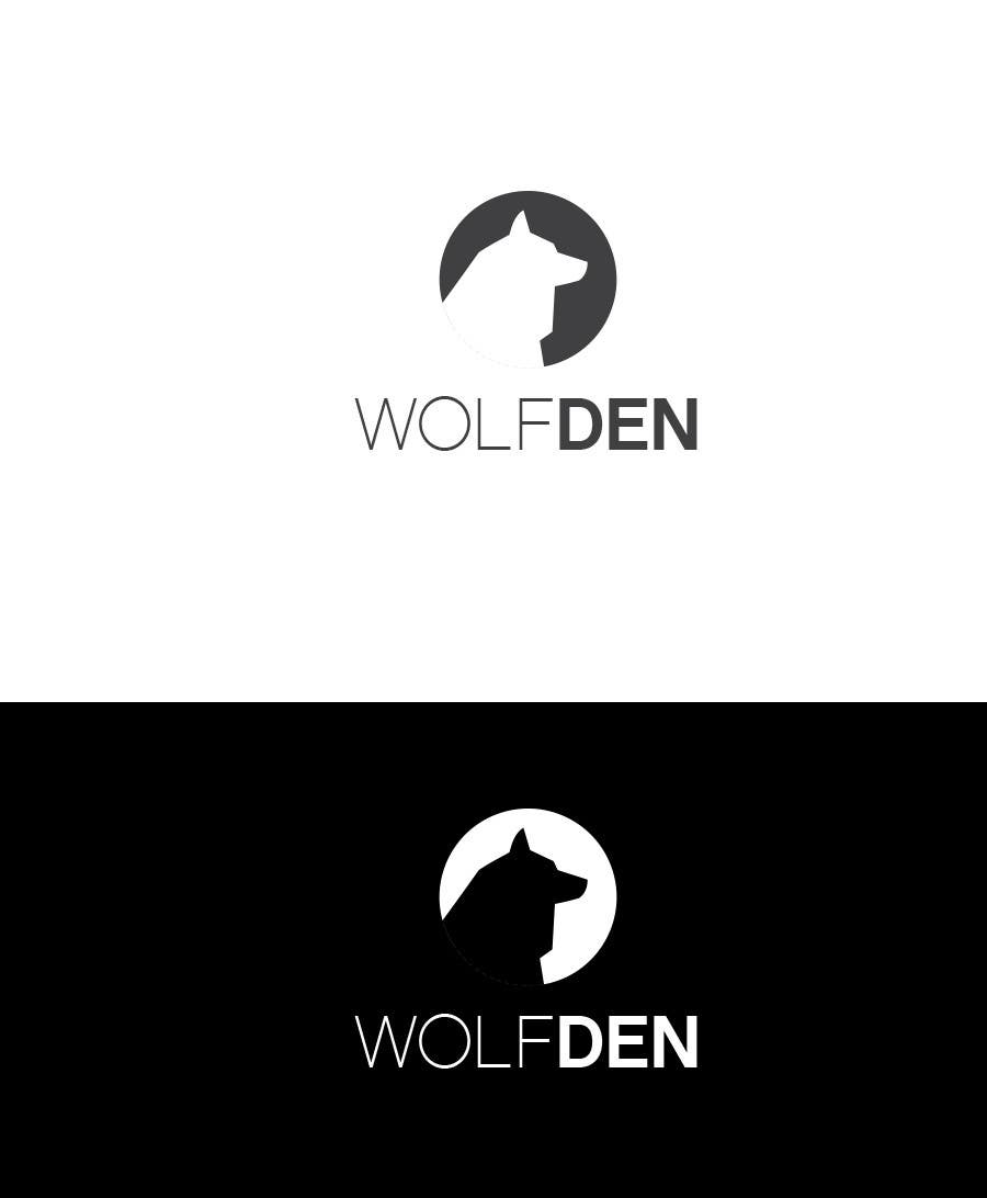 Kilpailutyö #62 kilpailussa                                                 Wolf Den Logo design
                                            