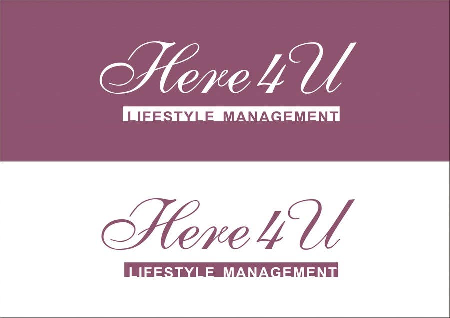 Конкурсна заявка №89 для                                                 Design a Logo for 'Here 4 U - Lifestyle Management'
                                            