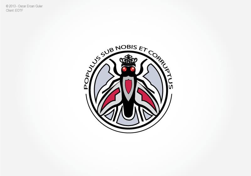 Kilpailutyö #10 kilpailussa                                                 Design a Logo for the Graphic Novel "The Empire of the Flies"
                                            