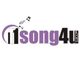 Nro 265 kilpailuun Logo Design for 1song4u.com käyttäjältä saribriz