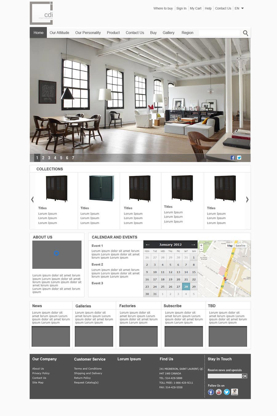 Bài tham dự cuộc thi #7 cho                                                 Design a Website Mockup for our company HOME PAGE ONLY
                                            