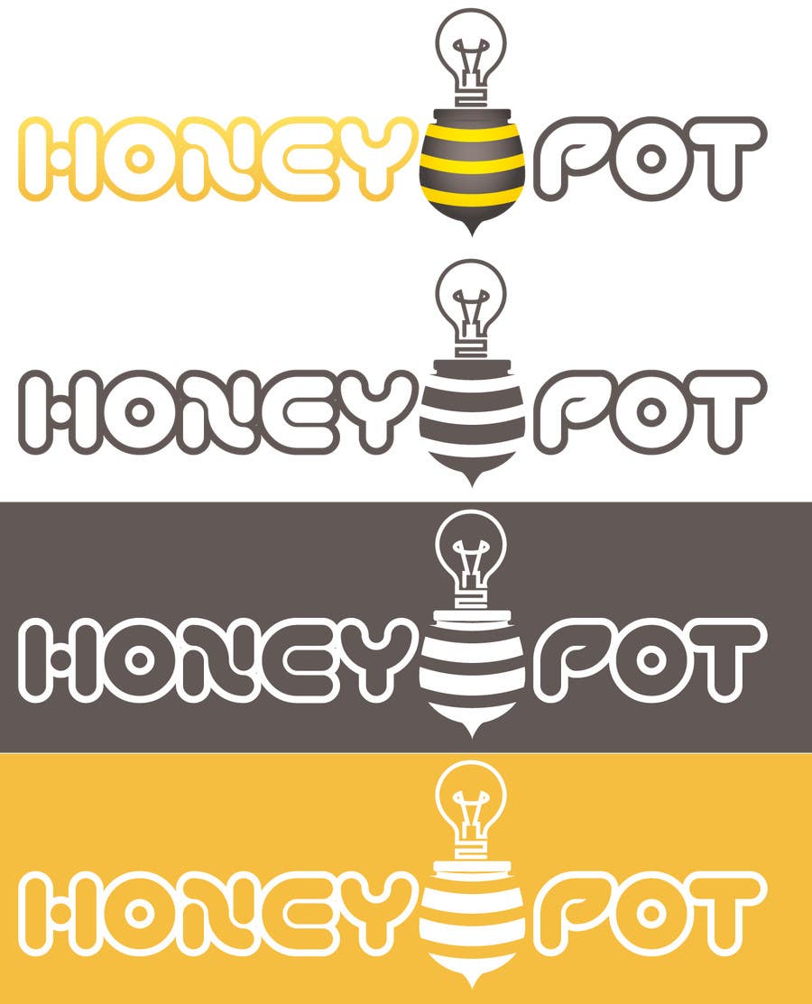 Penyertaan Peraduan #38 untuk                                                 Design a Logo for  Honey Pot
                                            
