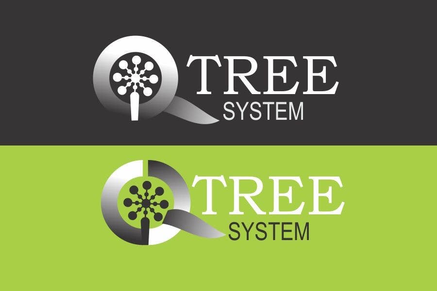 Kilpailutyö #662 kilpailussa                                                 Logo Design for QTree Systems
                                            