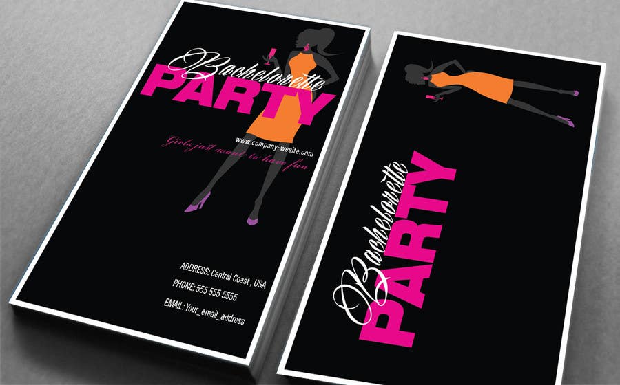 Contest Entry #14 for                                                 Design some Business Cards for my business running bachelorette parties
                                            