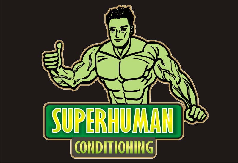 Penyertaan Peraduan #29 untuk                                                 Design a 'comic book style' Logo for: Superhuman Conditioning
                                            