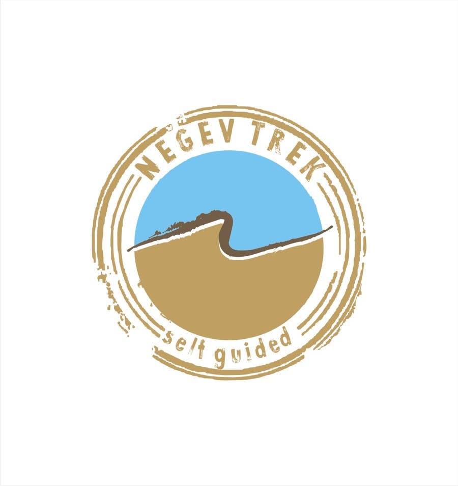 Penyertaan Peraduan #31 untuk                                                 Design a Logo for a travel website- "SELF GUIDED NEGEV TREK"
                                            