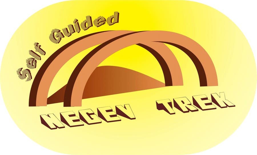 Penyertaan Peraduan #59 untuk                                                 Design a Logo for a travel website- "SELF GUIDED NEGEV TREK"
                                            