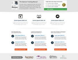 #6 untuk Design a Website Mockup for www.OpticianTraining.com oleh Pavithranmm