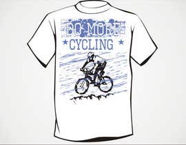 nº 23 pour Design a T-Shirt for &quot;Do More Cycling&quot; par artist4 