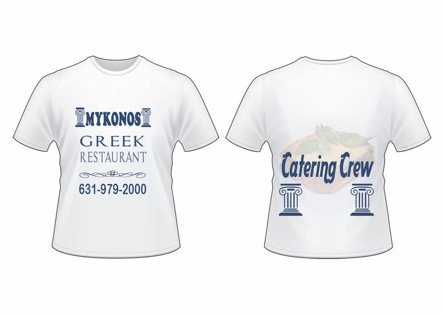 Konkurrenceindlæg #22 for                                                 Design a T-Shirt for Mykonos Greek Restaurant
                                            