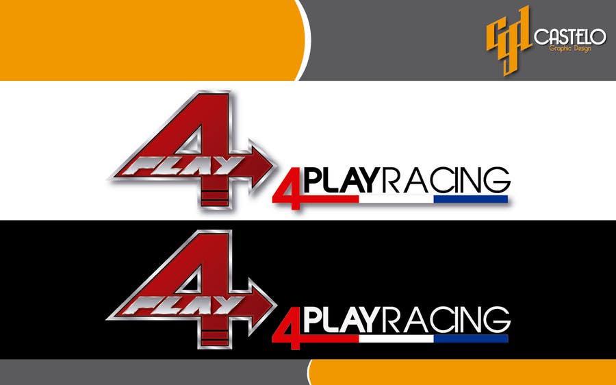 Bài tham dự cuộc thi #56 cho                                                 ★ 4Play Racing Logo Needs Professional Help ★
                                            