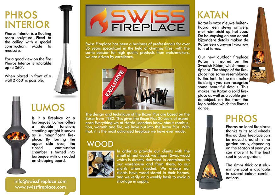 Inscrição nº 9 do Concurso para                                                 Design a Flyer for my company selling fireplaces
                                            