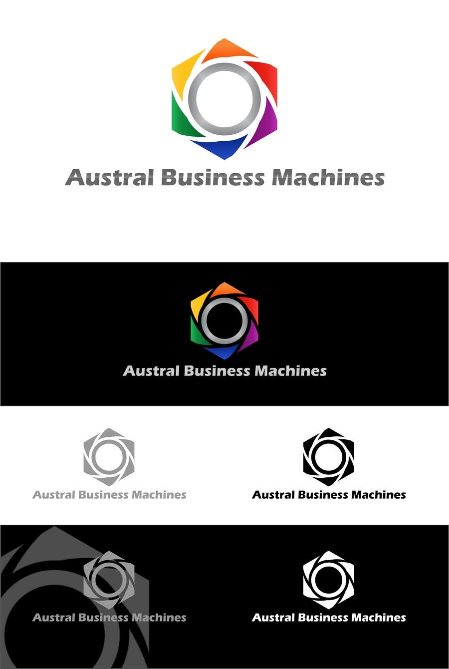 Participación en el concurso Nro.348 para                                                 Design a Logo for Austral Business Machines
                                            