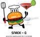 Contest Entry #71 thumbnail for                                                     Design a Logo for: Snacks Restaurant
                                                