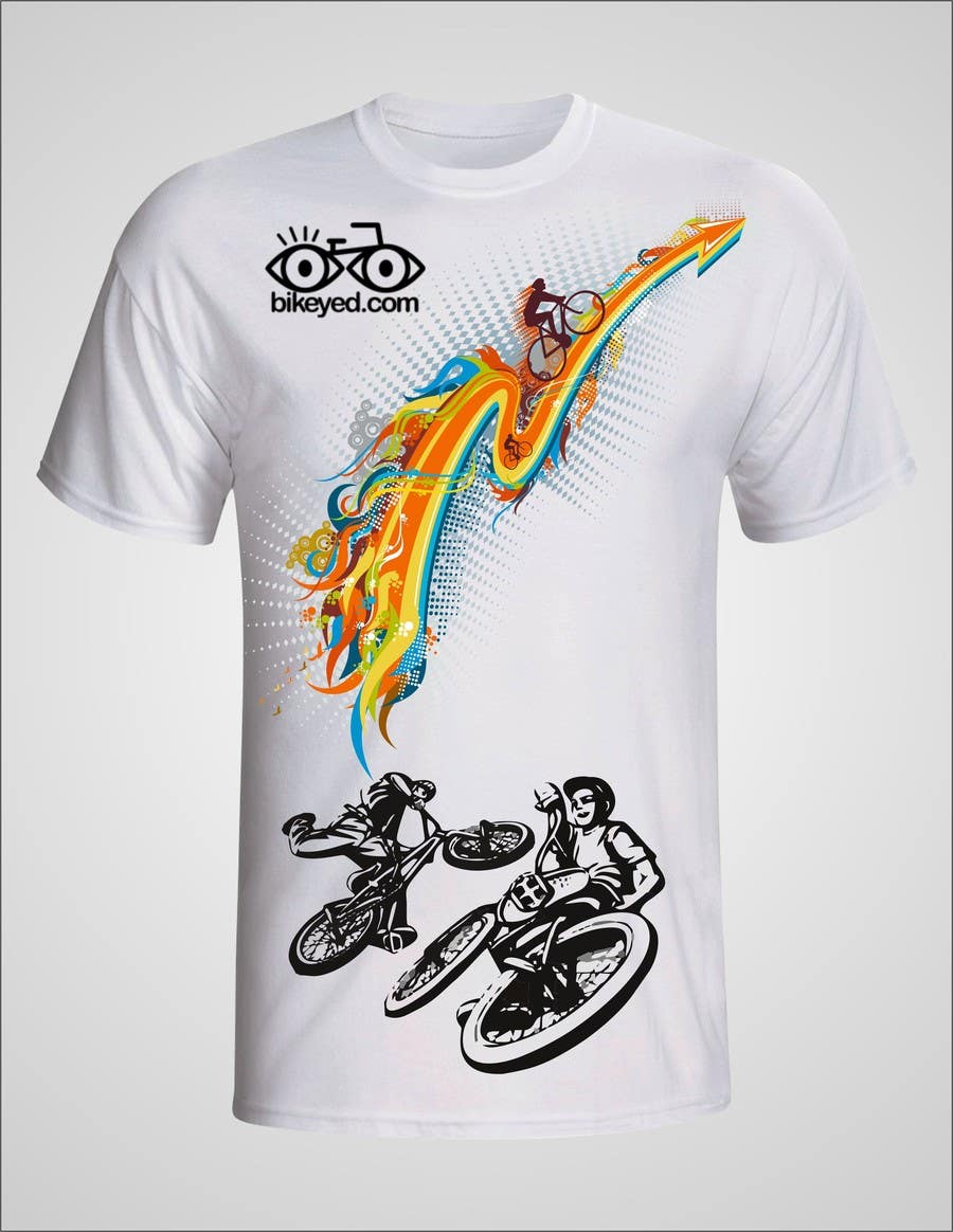 Kilpailutyö #26 kilpailussa                                                 Design a T-Shirt for Bikeyed.com
                                            