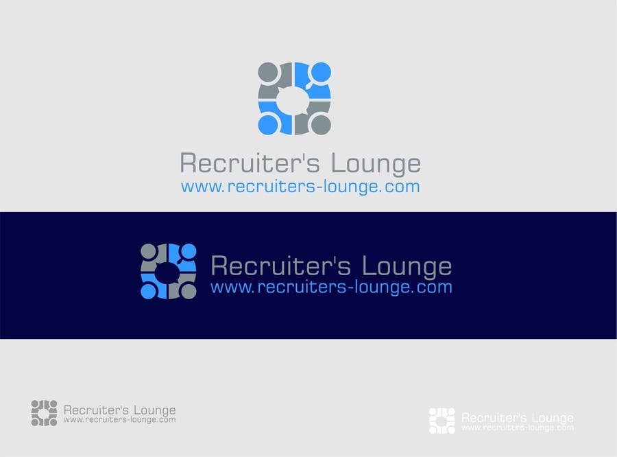 Proposition n°145 du concours                                                 Logo Desgin for "Recruiter's Lounge"
                                            