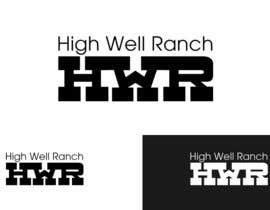 #80 untuk Design a Logo for High Well Ranch oleh plesua