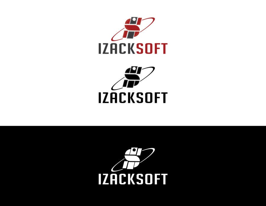 Bài tham dự cuộc thi #14 cho                                                 Logotype for IT Company (Izacksoft).
                                            