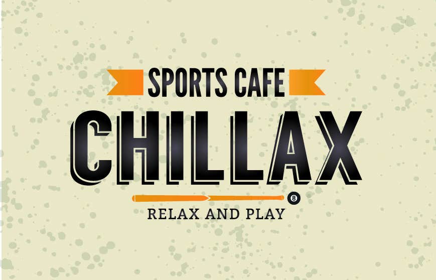 Bài tham dự cuộc thi #84 cho                                                 logo for a gaming pool sports cafe " CHILLAX "
                                            