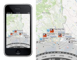 #1 untuk App Design: Visual timeline for mobile devices oleh mfbdeip