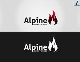 #194 para Logo Design for Alpine Country Firewood por aleksandardesign