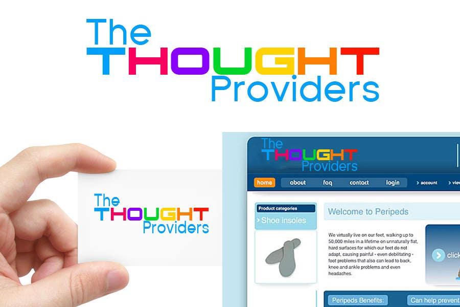 Natečajni vnos #72 za                                                 Logo Design for The Thought Provokers
                                            
