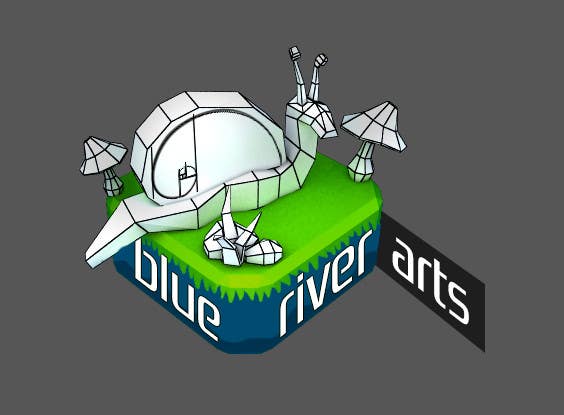 Proposition n°268 du concours                                                 Design a Logo for Blue River Arts
                                            