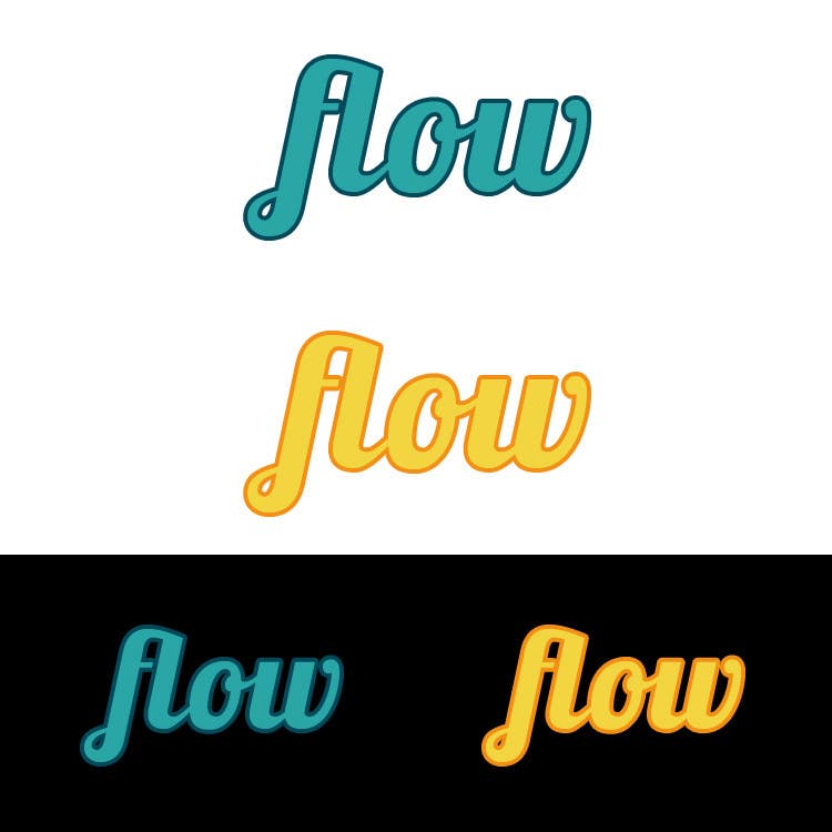 Proposition n°102 du concours                                                 Design a Logo for "flow"
                                            