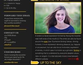 #38 untuk Photoshop Design for a dummy newsletter oleh Anamh