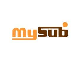 #48 Logo Design for mySub részére JR2 által