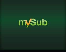 Číslo 30 pro uživatele Logo Design for mySub od uživatele greenlamp