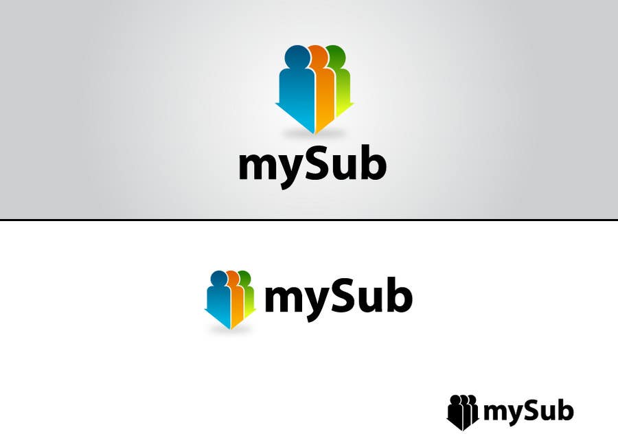 Inscrição nº 1 do Concurso para                                                 Logo Design for mySub
                                            