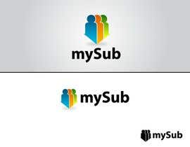 #1 para Logo Design for mySub de etcstudio