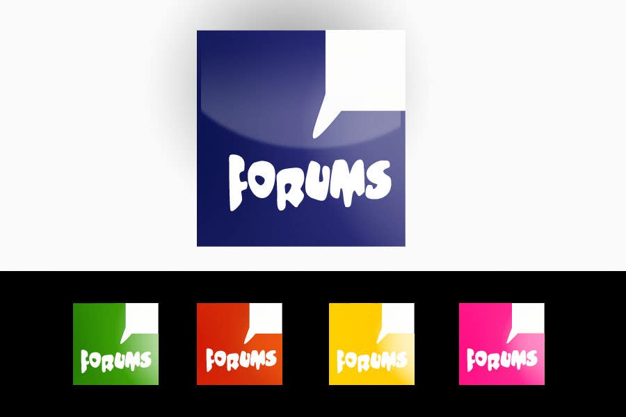 Inscrição nº 73 do Concurso para                                                 Logo Design for Forums.com
                                            