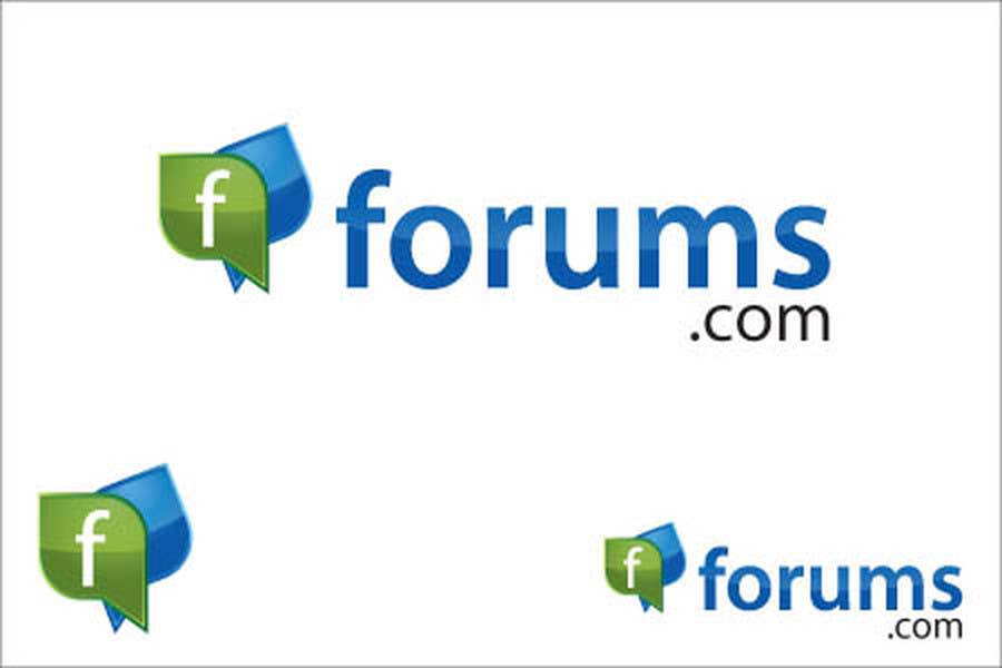 Natečajni vnos #81 za                                                 Logo Design for Forums.com
                                            