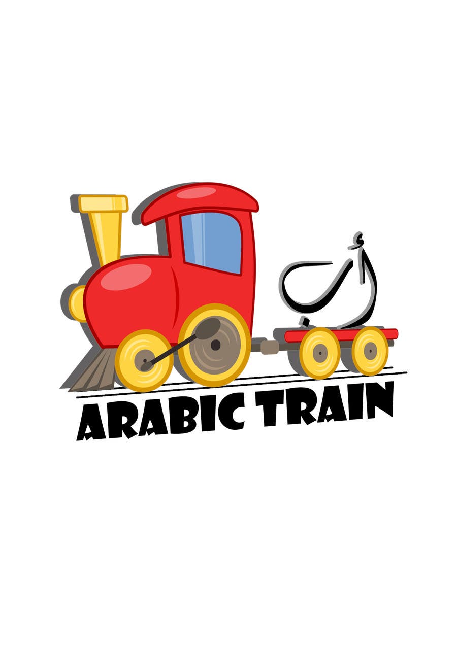 Penyertaan Peraduan #46 untuk                                                 Design a logo for an online website teaching Arabic  'Arabic Train'
                                            