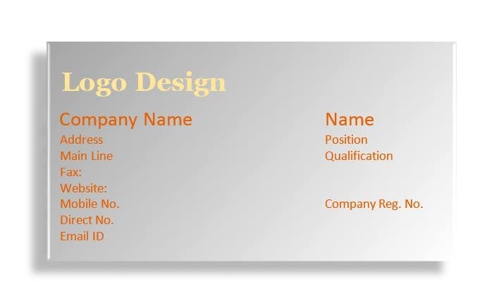 Proposition n°7 du concours                                                 Design some Business Cards for new setup company
                                            