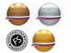 Miniatura da Inscrição nº 24 do Concurso para                                                     2 badges to design with small variations
                                                