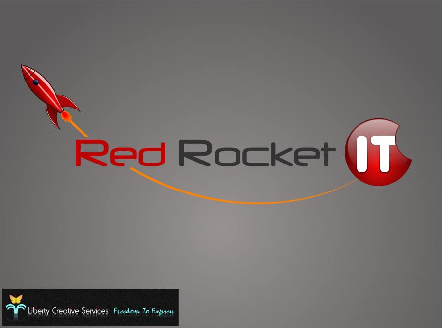 Kandidatura #131për                                                 Logo Design for red rocket IT
                                            