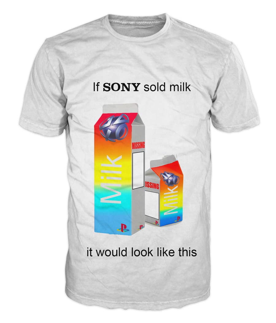 Penyertaan Peraduan #14 untuk                                                 Design a t-shirt for milkyshirt
                                            