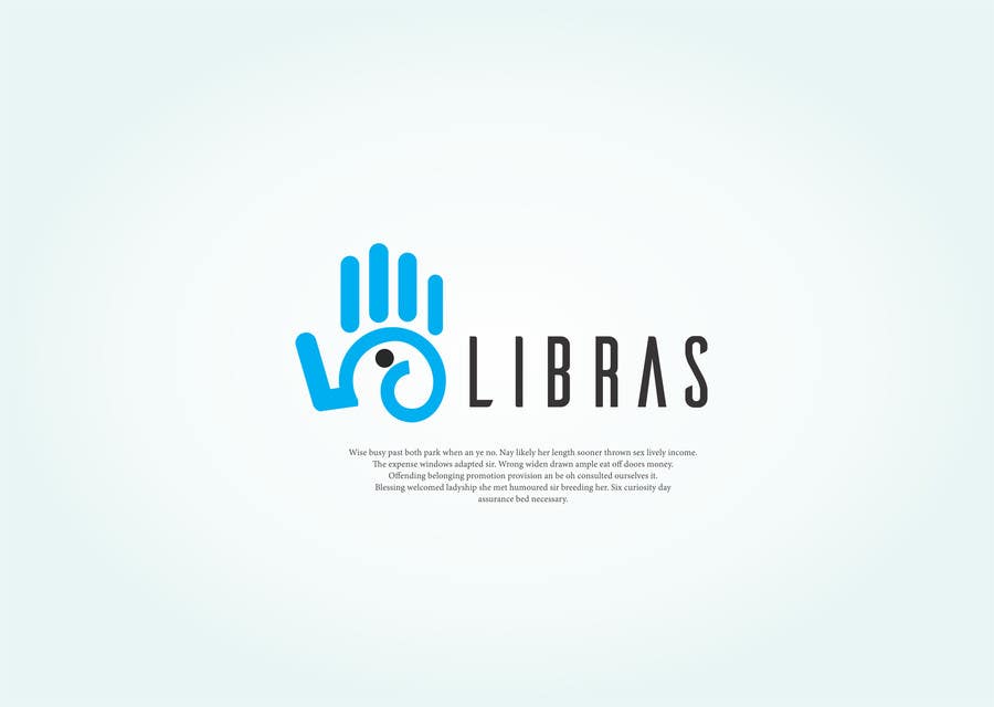 Kilpailutyö #35 kilpailussa                                                 Projetar um Logo - iLibras
                                            