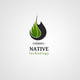 Imej kecil Penyertaan Peraduan #207 untuk                                                     Native Technology Logo
                                                