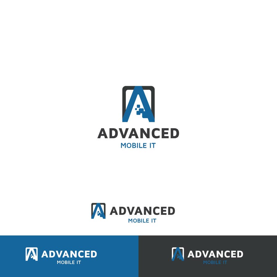 Bài tham dự cuộc thi #49 cho                                                 Design a Logo for Advanced Mobile IT
                                            