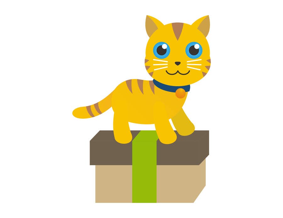Kilpailutyö #10 kilpailussa                                                 Illustrate 2D Cat/Kitten for our Chinese Shopping Site's Video Animation
                                            