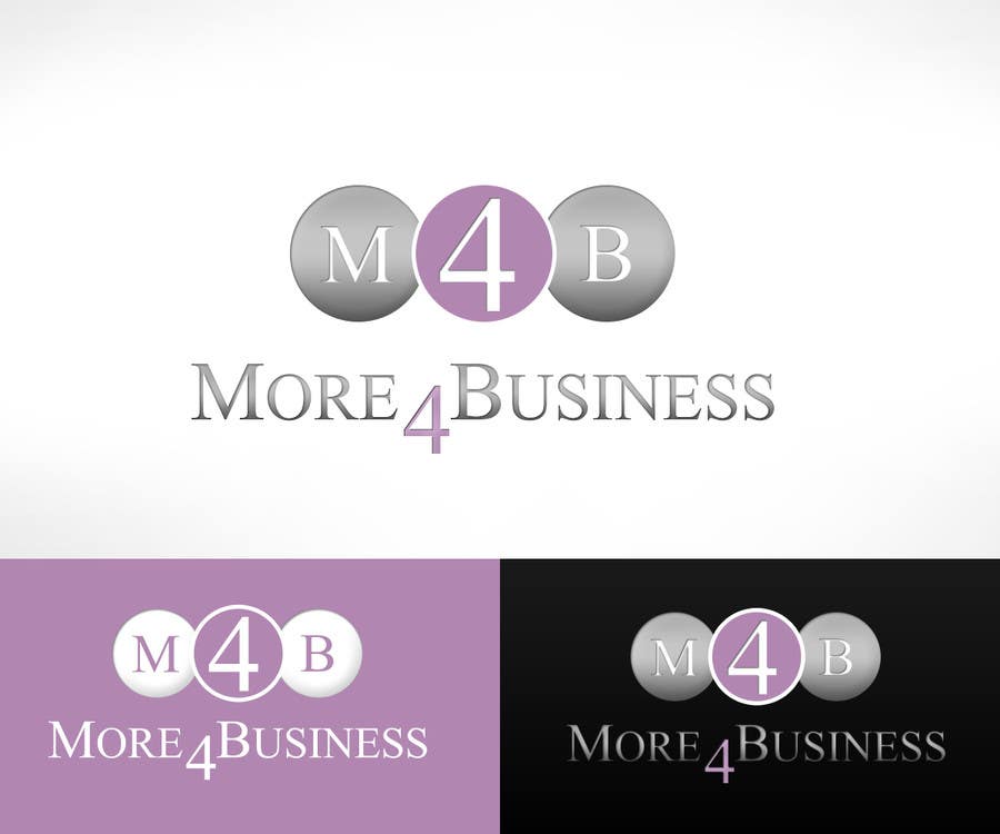 Proposition n°65 du concours                                                 Design a Logo for More 4 Business
                                            