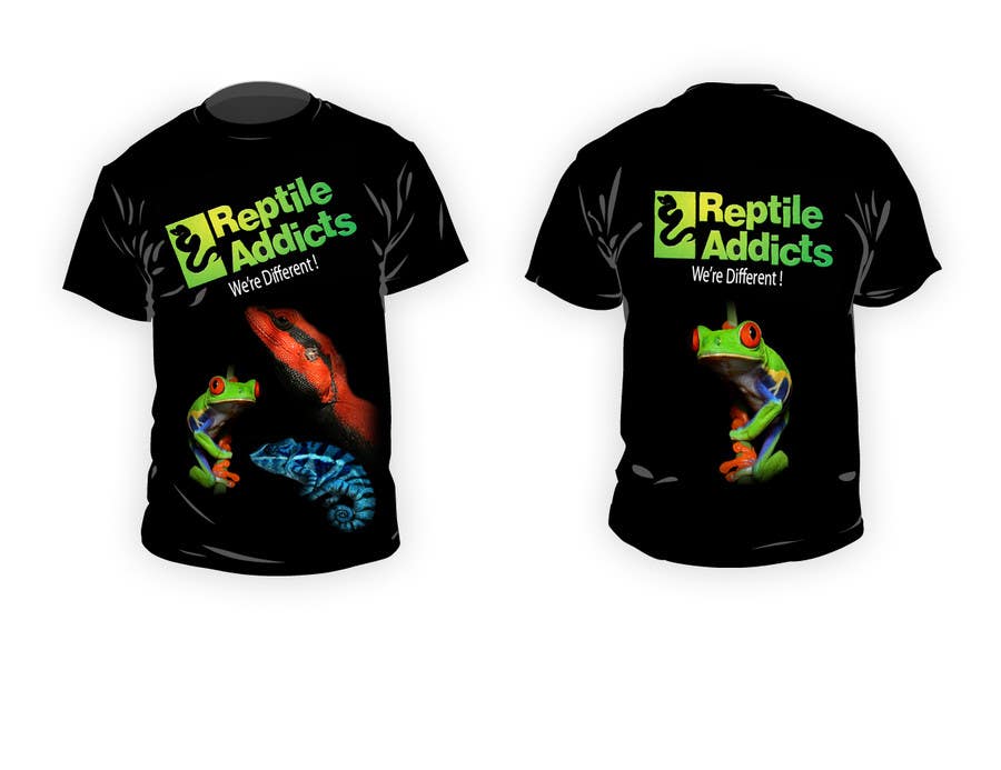 Contest Entry #9 for                                                 Design a T-Shirt for Reptile Addicts
                                            