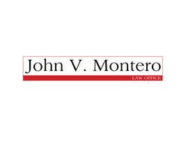 #61 for Logo Design for Law Office of John V. Montero by datdiz