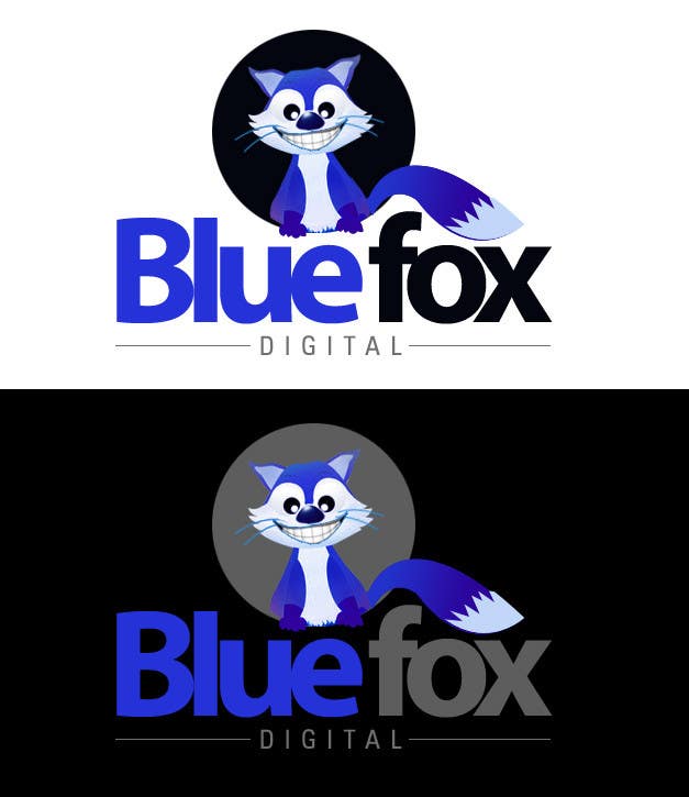 Penyertaan Peraduan #57 untuk                                                 Design a Logo for Blue Fox Digital
                                            
